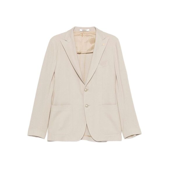 Tagliatore Neutrals Jackets - Suit & Dinner Jackets Men